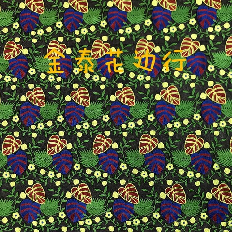 Embroidered Fabric Evening Women's Polyester for Women's Wear Wholesal 3